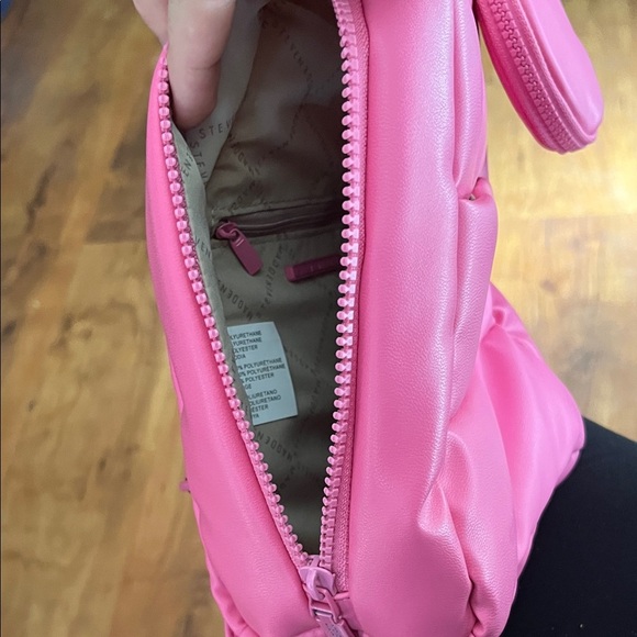 Steve Madden Pink Padded Backpack with Coin Pouch - Picture 11 of 13